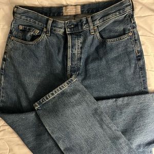 29 / Everlane high rise cheeky straight jean